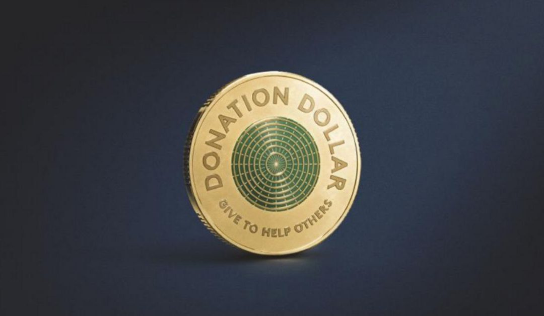 World’s First ‘Donation Dollar’ Designed With Colour to Inspire Generosity Throughout Australia